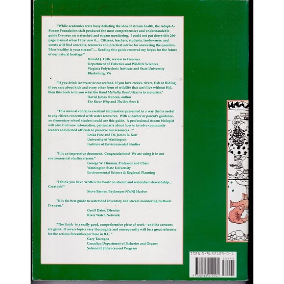 The Streamkeeper's Field Guide | Watershed Monitoring Manual (2001) - Picture 2 of 8